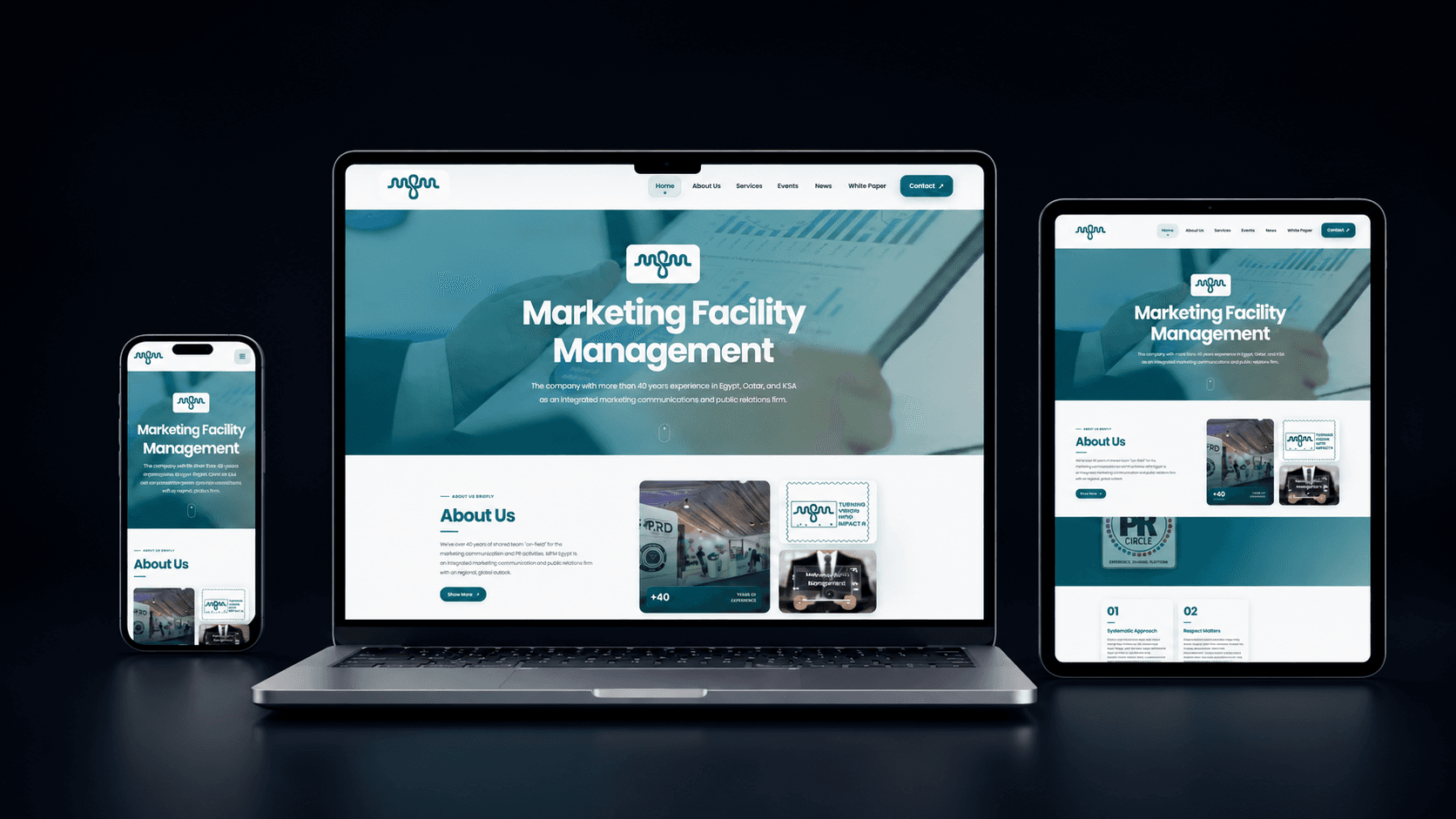 MFM Egypt marketing website