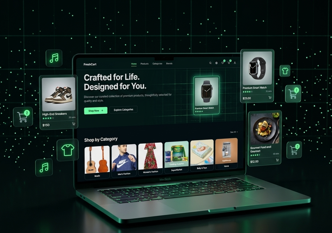 FreshCart – Full Featured E-commerce Platform